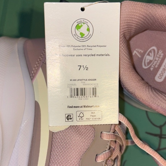 Avia Women's Light Pink Athletic Shoes - Picture 5 of 5